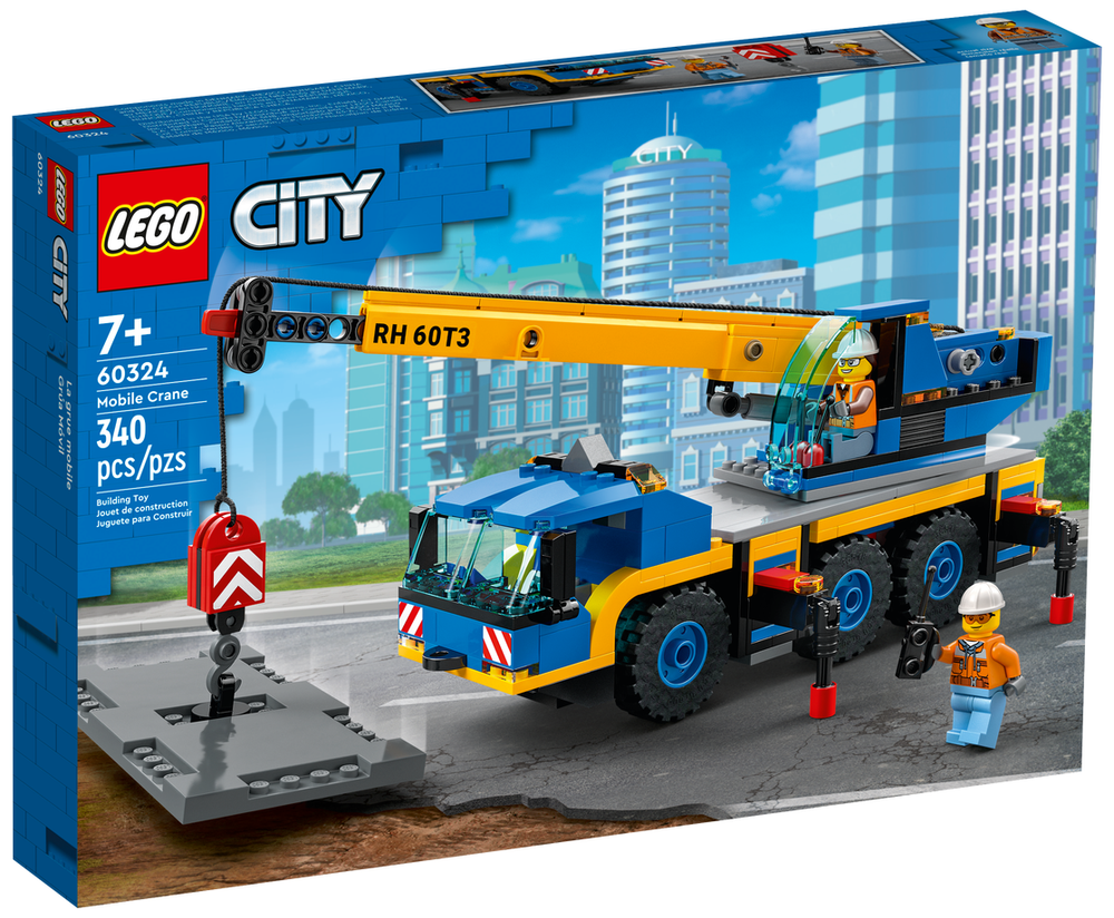 Конструктор LEGO City Great Vehicles 60324 Мобильный кран