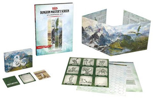 Набор инструментов Мастера D&D Dungeon Master's Screen Wilderness Kit