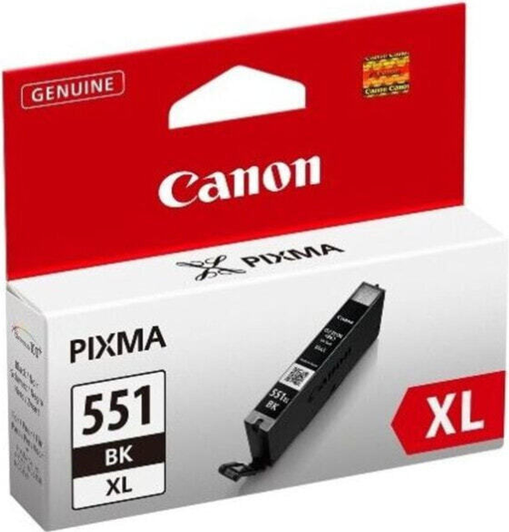 Картридж струйный черный 1 шт Canon CLI-551BK XL IP7250/MG5450