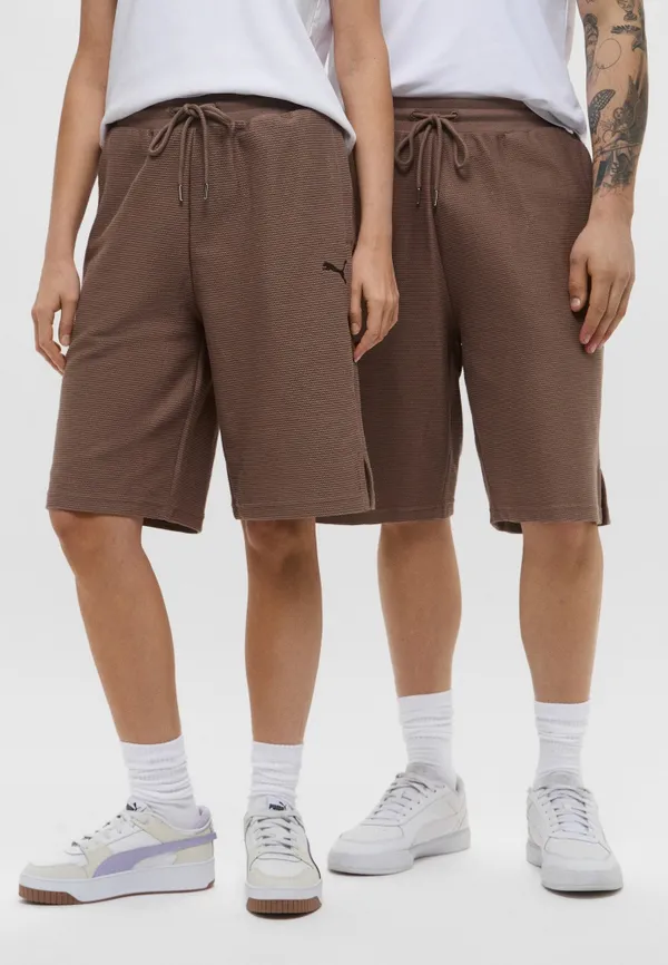 Шорты спортивные мужские PUMA PREMIUM ESS Jacquard Long Line Relaxed Shorts 11"