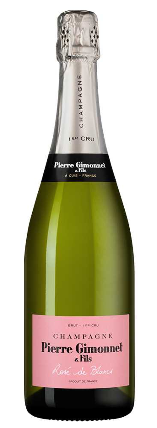 Шампанское Pierre Gimonnet & Fils Rosé de Blancs Premier Cru Brut, 0.75 л