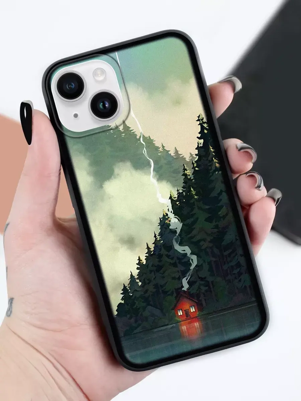 Чехол на iPhone 14 с принтом