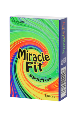 Ультрачувствительные презервативы Sagami Miracle Fit без накопителя, 5 шт