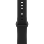 Часы Apple Watch Series 12, 42 мм, алюминий чёрного цвета, ремешок Sport Band чёрного цвета