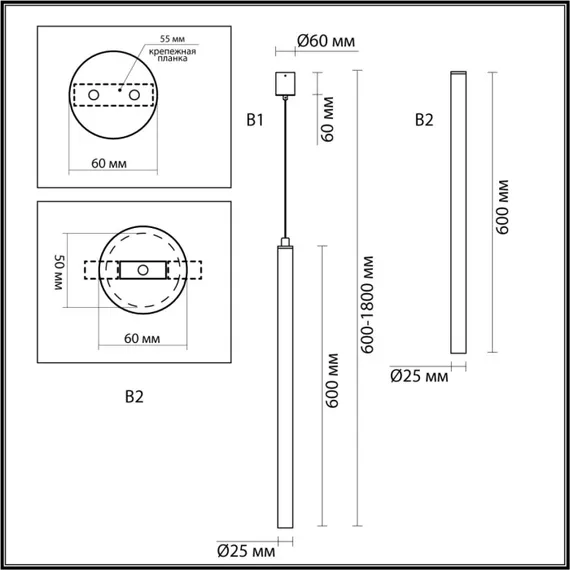 Подвесной светильник Fiano 4375/3L Odeon Light