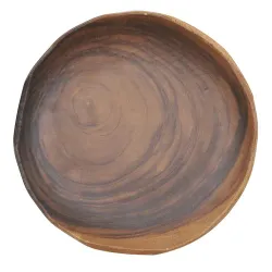 Блюдо 15,5*1,7 см круглое African Wood 2 пластик меламин P.L. Proff Cuisine