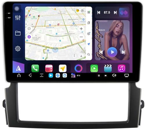 Магнитола для KIA Sorento 1 2006-2011 - FarCar S500-TS20 монитор 9.5" 2K QLED на Android 14, Быстрейшая, CarPlay, 4G SIM-слот