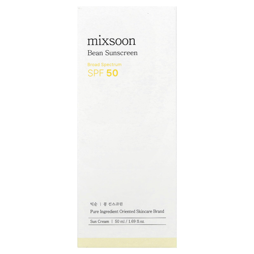 Mixsoon, солнцезащитный крем из бобов, SPF 50, 50 мл (1,69 жидк. унции)