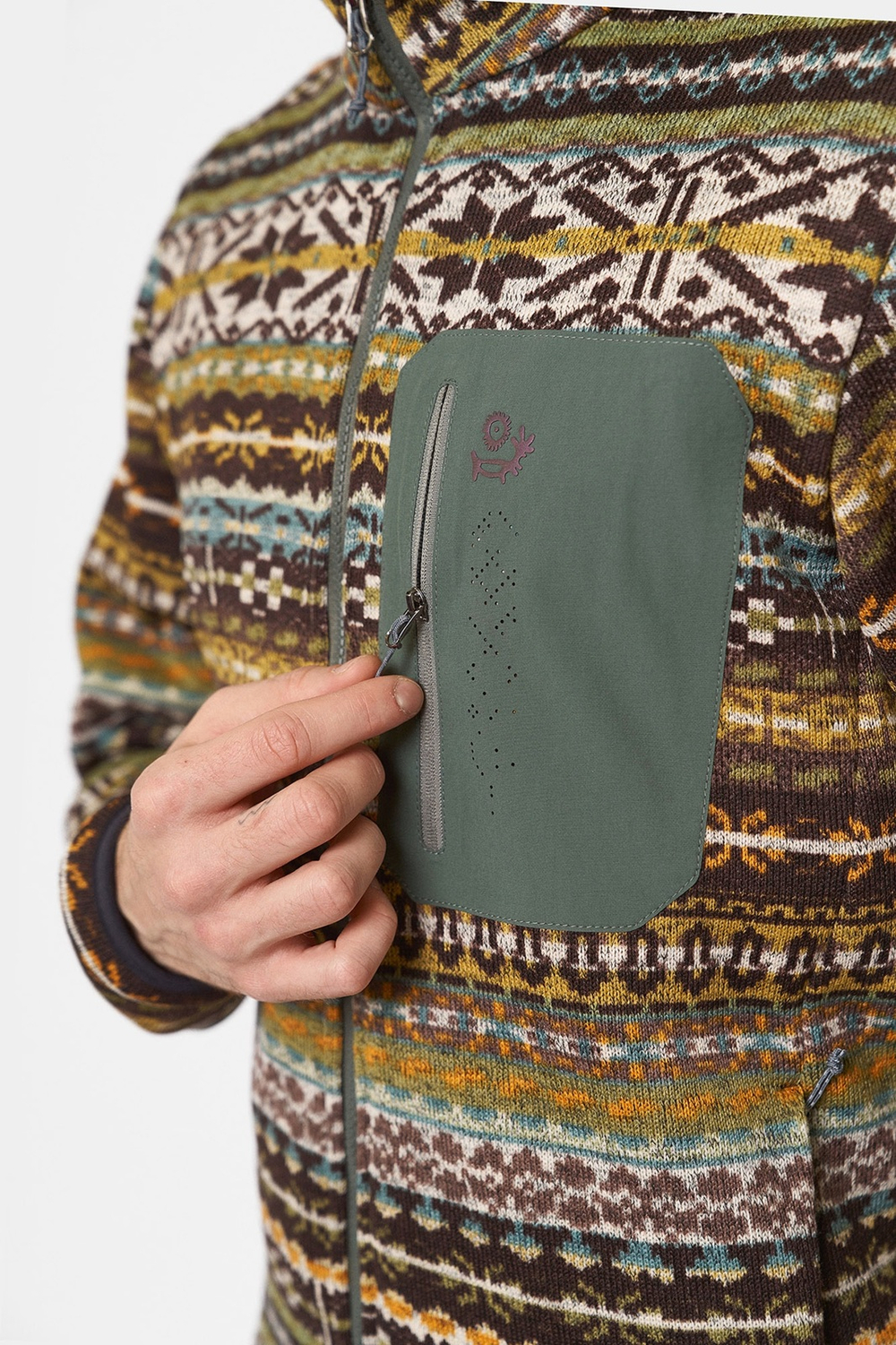 КОФТА МУЖСКАЯ ФЛИСОВАЯ STAYER ETNIC FLEECE