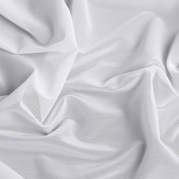 Сетка бельевая эластичная утягивающая 190 г/м², шир.152 см / 20 кг (1 кг - 3.35 метров).OLG008.001, цв.001 белый /OLG008.001/