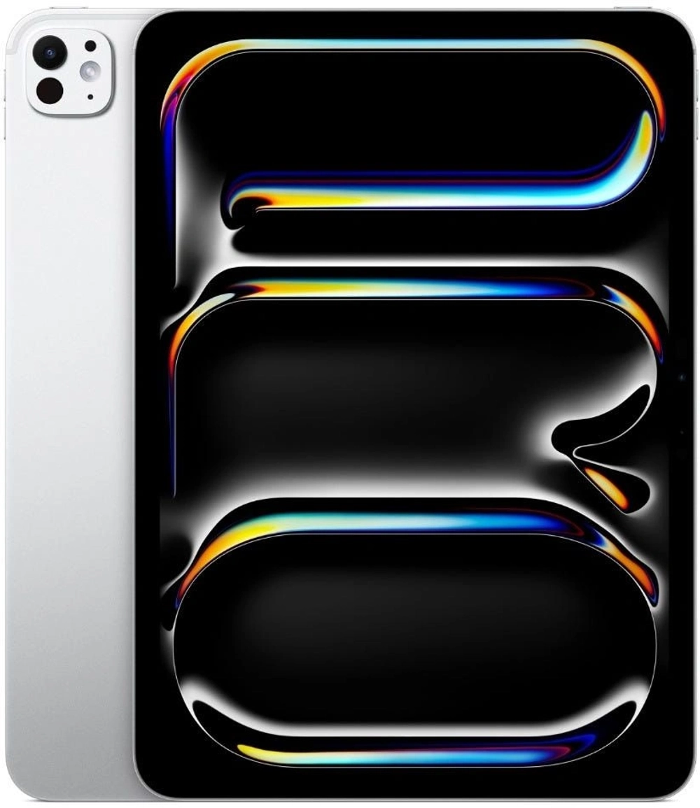 Планшет Apple iPad Pro 2025 A3357 M5 9C RAM12Gb ROM512Gb 11" OLED 2420x1668 iOS серебристый 12Mpix 12Mpix BT WiFi 10hr