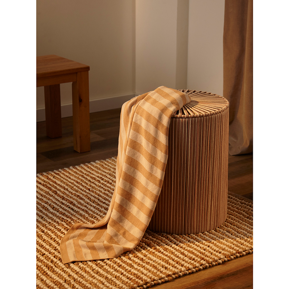 Корзина плетеная dholak beige из коллекции ethnic, размер s