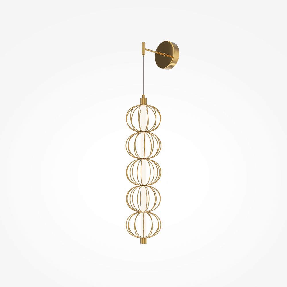 Настенный светодиодный светильник Maytoni Golden Cage MOD216WL-L10G3K