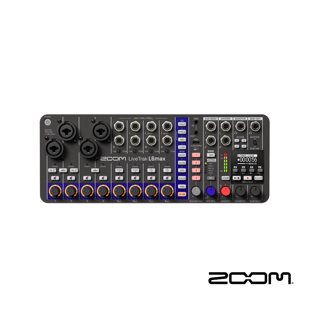 Zoom L6Max Livetrak