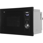 Встраиваемая микроволновая печь Domfy DM2540BW BG 25л. 900Вт, черная