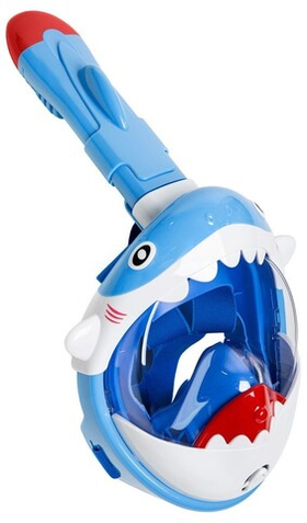 Маска для снорклинга Madwave Full face shark jr