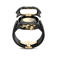 Корпус для Apple Watch Ultra RSCIII49 - Золото/Карбон