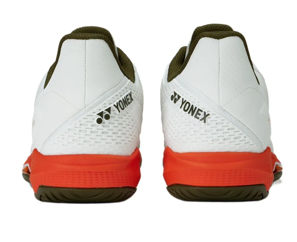 Мужские кроссовки теннисные Yonex Power Cushion AD-Accel - white/orange