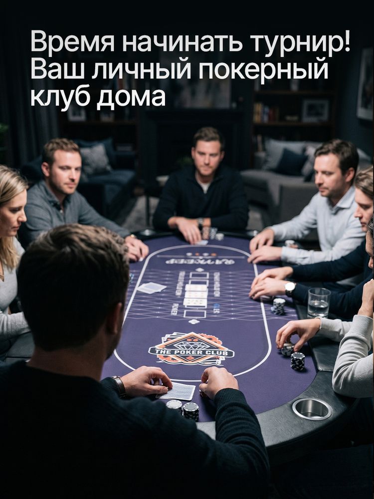 Игровой стол – покер DFC RAYKEEP 72&amp;quot;, на 8 мест, складной