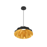 Подвесной светодиодный светильник Denkirs Origami DK6655-BK+SG