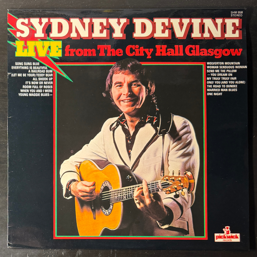 Sydney Devine – Live From The City Hall Glasgow (Англия 1975г.)