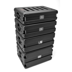 RACK | Ударопрочный Короткий рэковый кейс 4 юнита глубина 30 см DGCASE@RACK4US30 | Внутр. размеры 485*265*185мм