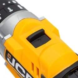 Дрель-шуруповерт аккумуляторная (JCB-18CD-B-E) 18V, max 45Nm в комплекте с зарядным устройством (JCB-18VFC-E) 2.4A и батареей аккум(JCB-20LI-E) 2.0AH JCB JCB-18CD-2XB-E