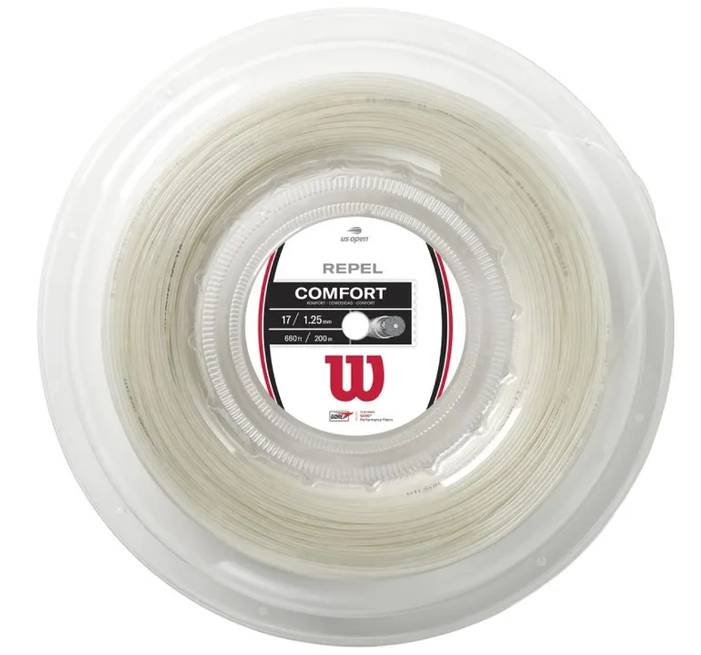 Струны теннисные Wilson Repel (200m) - natural
