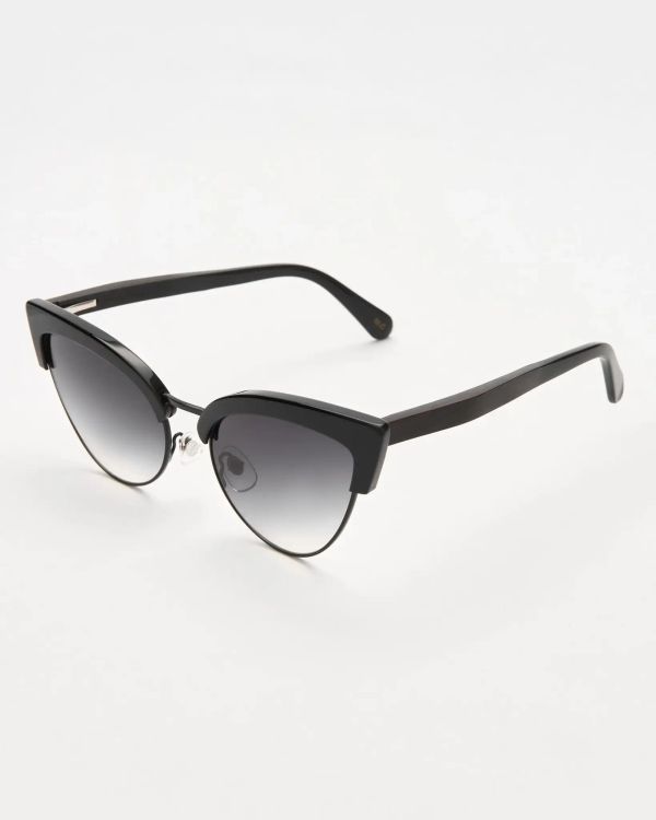 Очки солнцезащитные Spunky Marta 7 Black. gradient grey lens - фото 3