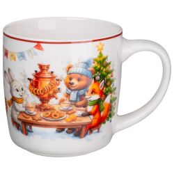 КРУЖКА LEFARD "С НОВЫМ ГОДОМ" 380МЛ, РАЗНОЦВЕТНЫЙ