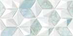Декоративная плитка ALMA Ceramica DWU09NVD006 Nevada 50x24.9 зеленая глянцевая под камень