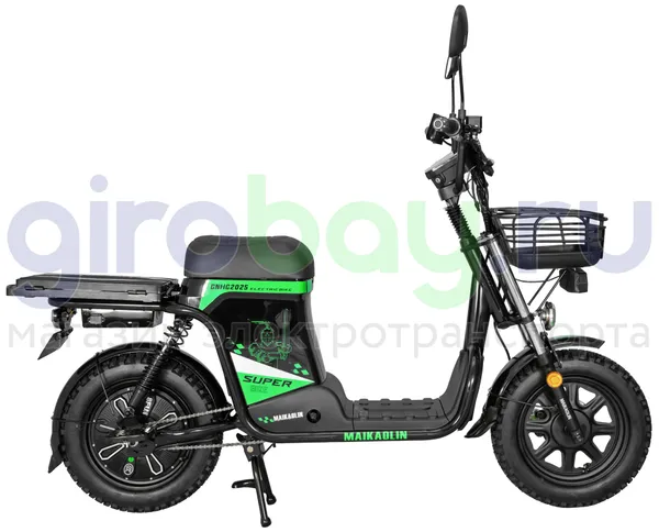 Электроскутер MAIKAOLIN Monster H10 Super 1200W (60V/40Ah) фото №5