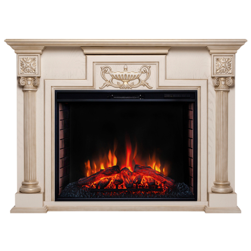 Каминокомплект Real Flame London 33 WT-659G с очагом Epsilon 33