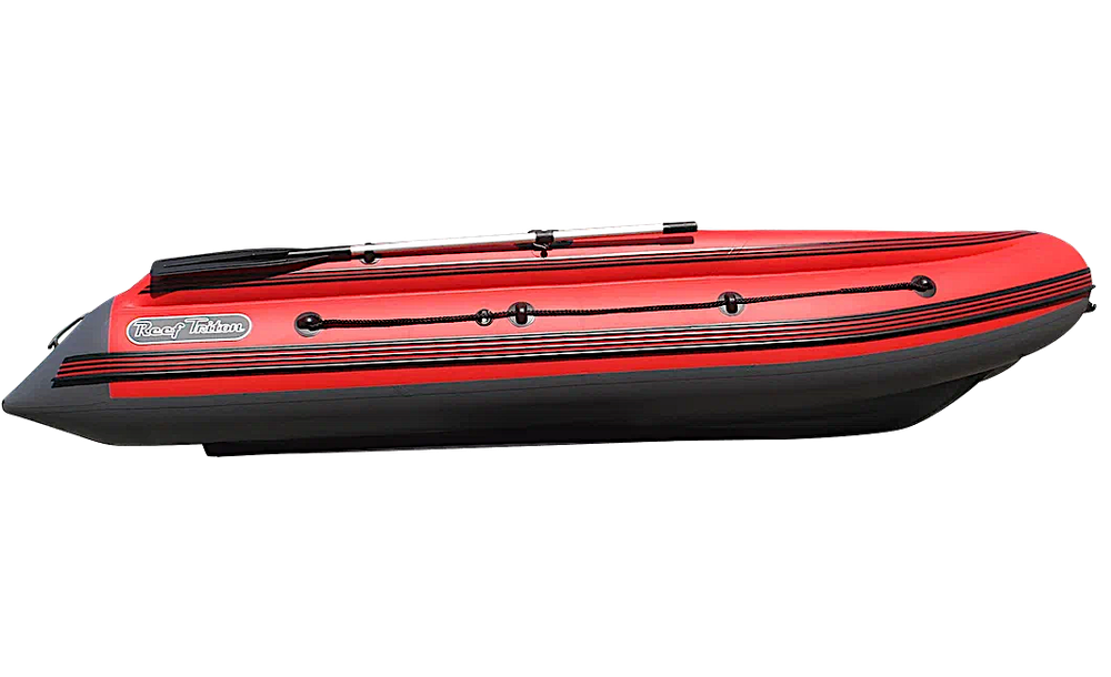 Лодка ПВХ Angler Reef Тритон 390FiНД с интегрированным фальшбортом -
