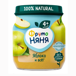 Пюре Фруто Яблоко-банан 100 гр