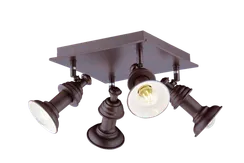 Светильник Sfera Sveta 86057/4C BR, 4×40 Вт, коричневый