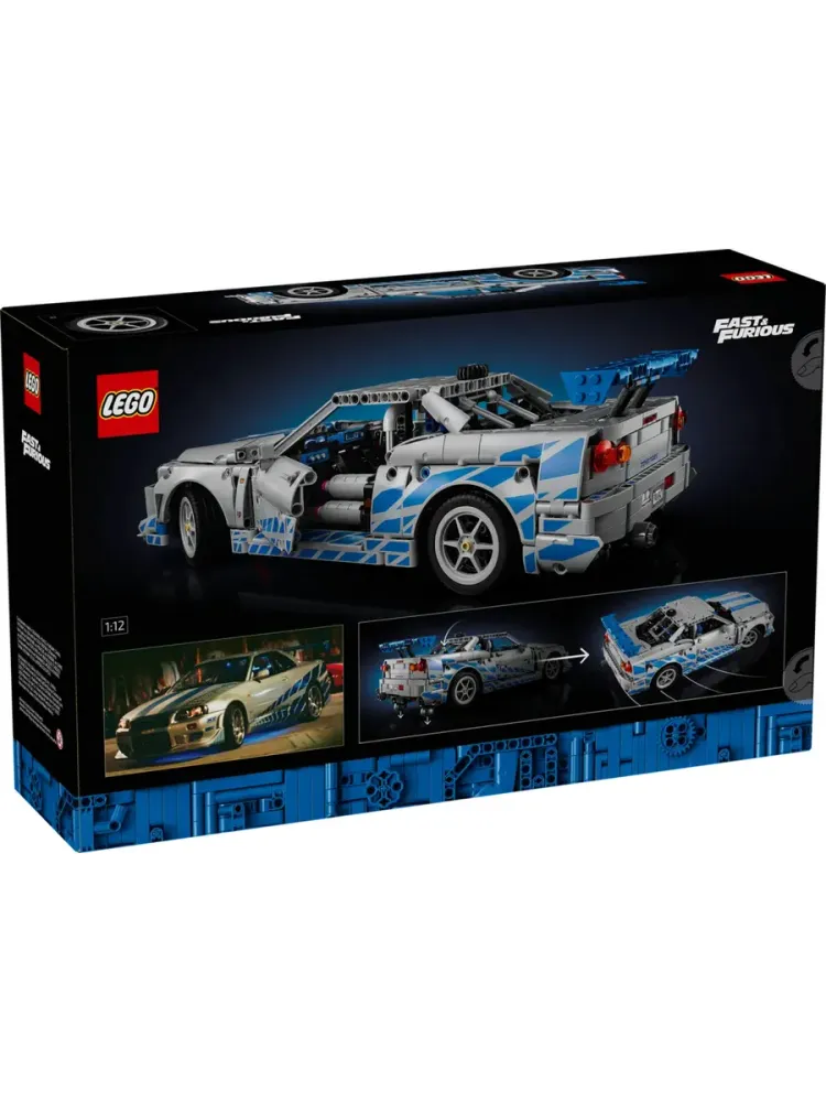 Конструктор Technic 42210 Форсаж 2: Nissan Skyline GT-R