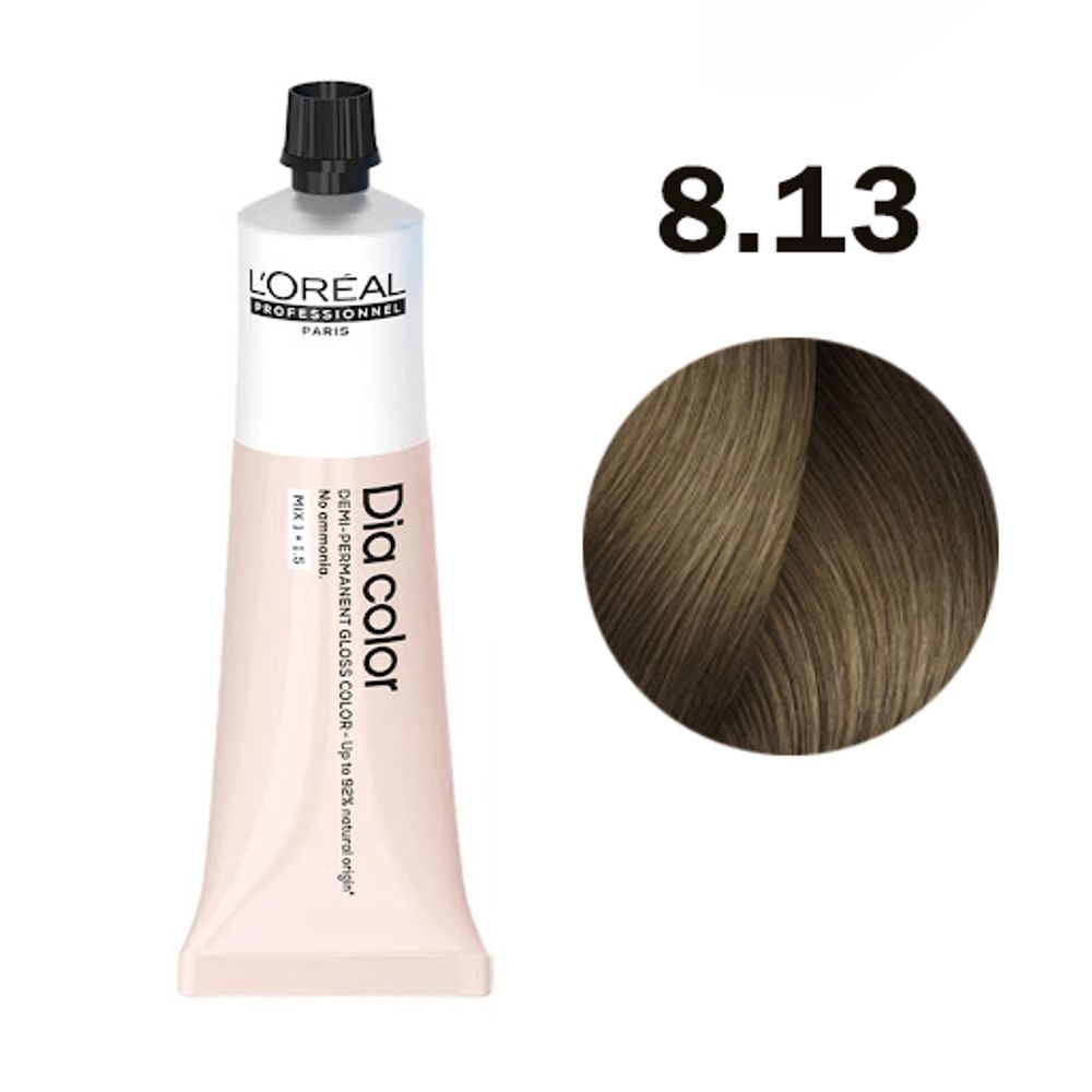 L'Oreal Professionnel Dia Color 8.13 - Краситель 60 мл