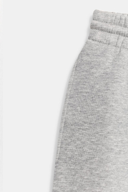 ZARA ДЛИННЫЕ ШОРТЫ ИЗ МЯГКОЙ ТКАНИ, СЕРЫЙ МЕЛАНЖ