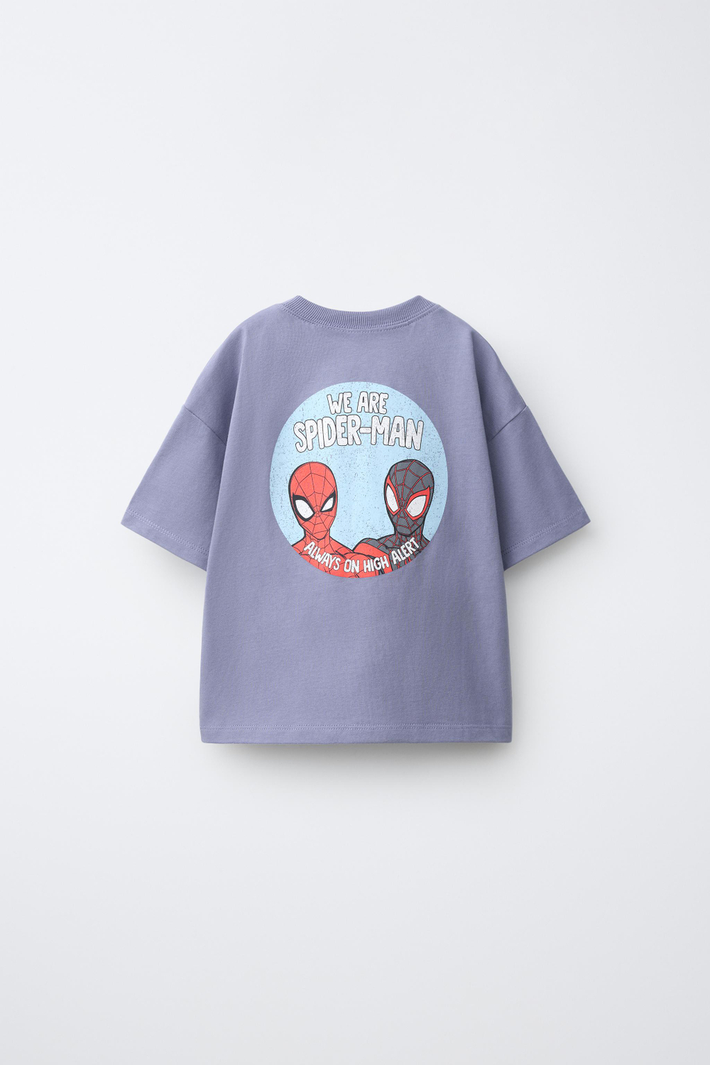 ZARA ФУТБОЛКА SPIDER-MAN © MARVEL, ГОЛУБОЙ