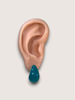Серьги из акрила капля