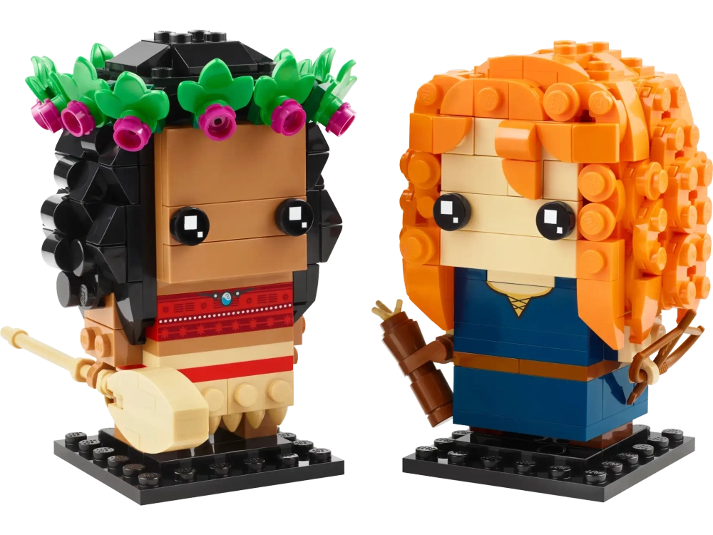 Конструктор LEGO BrickHeadz 40621 Моана и Мерида