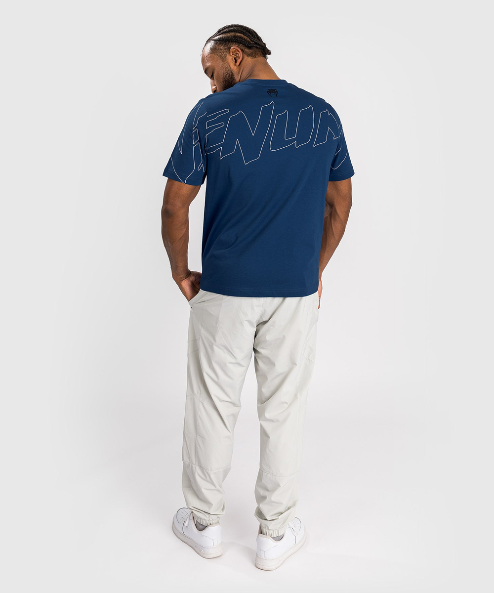 Футболка Venum Snake Print Navy Blue