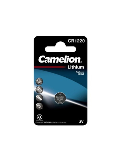 Элемент питания литиевый CR1220 BL-1 (блист.1шт) Camelion 3071
