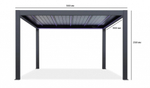 Пергола моторизованная 3х3 м Tagliamento Pergola 120 Series