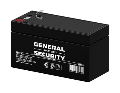 Аккумулятор General Security GSL 1.2-12 12B, 12 Ач