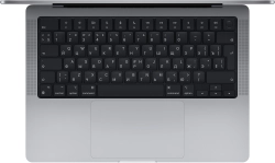 Ноутбук Apple MacBook Pro A2442 M1 Pro 8 core 32Gb SSD512Gb/14 core GPU 14.2" Liquid Retina XDR (3024x1964) macOS grey space WiFi BT Cam (Z15G000CK)