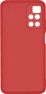 Мягкий Soft Touch чехол из силикона для REDMI 10 с бархатной подкладкой