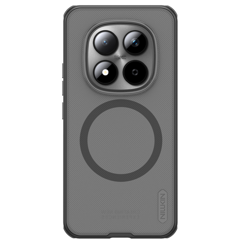 Чехол прозрачный с круглым магнитом для Xiaomi Redmi Note 15 Pro 5G, серия Super Frosted Shield Pro Magnetic (Clear version) от Nillkin