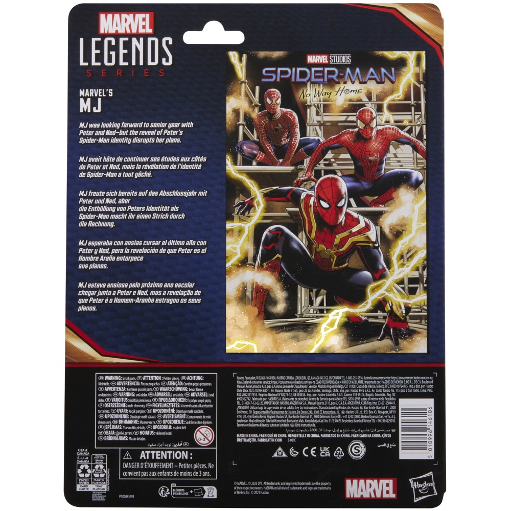 Hasbro F6468 F6510 — Коллекционная фигурка «Мэри Джейн» 15 см Marvel Legends Marvel Legends F6510